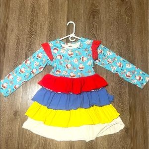 Little girls Christmas dress